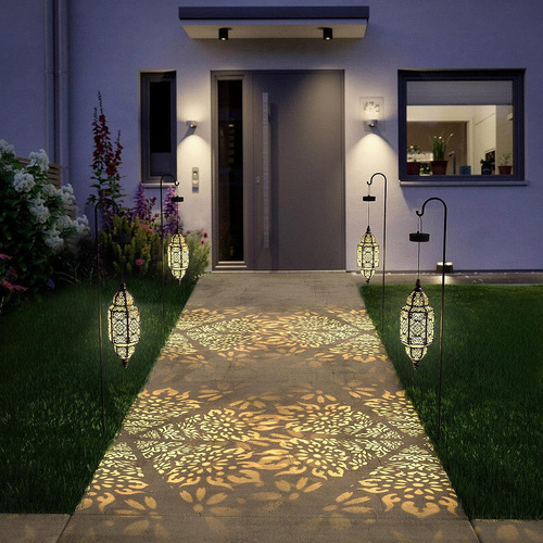 Paquete De 2 Luces Solares Colgantes Twinkya Para Decorac...