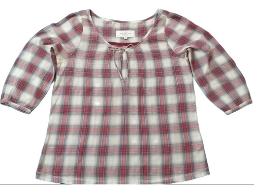 Abercombie & Fitch Camisa Blusa Talle M Mujer