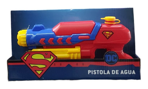 Pistola De Agua Superman Dc 