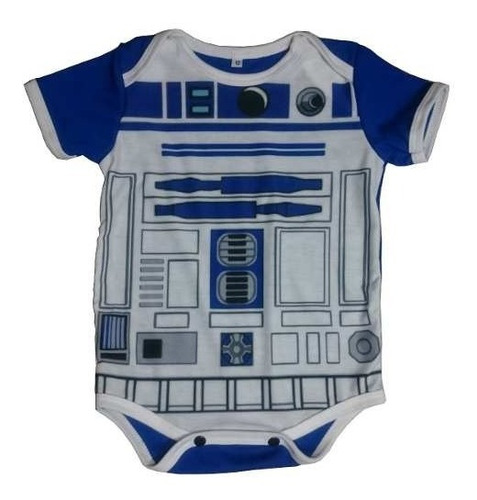 Body Mameluco Niños Bebé R2 D2 Star Wars Nighty-night