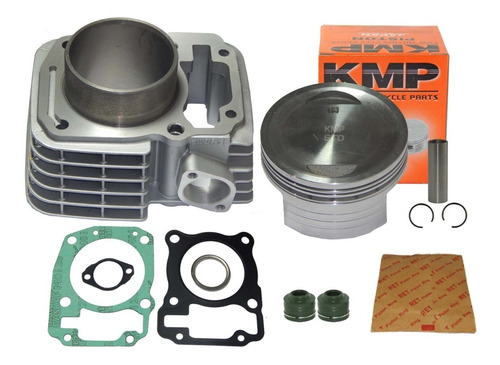 Kit Cilindro 190cc Cg Titan Fan Bros 150 Pistão Kmp