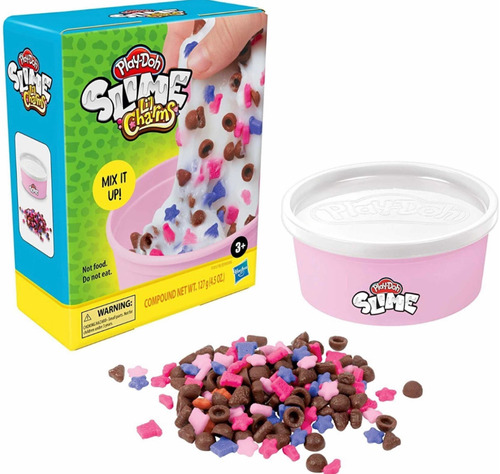 Slime Play-doh Lil Charms Slime Para Niña Slime Lil Charm