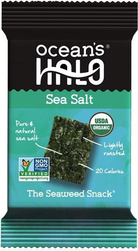Oceans Halo Alga Botanaseaweed Snack Seasal 2 Pack Import 4g