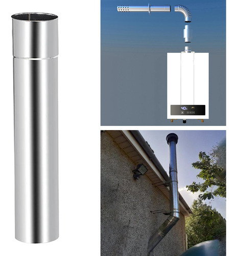 Tubo De Extensión De Humos Chimenea Chimenea Acero
