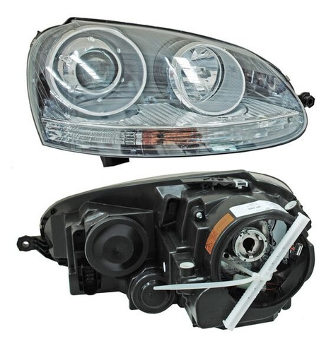 Faro Bora Gti 2009 P/xenon Derecho