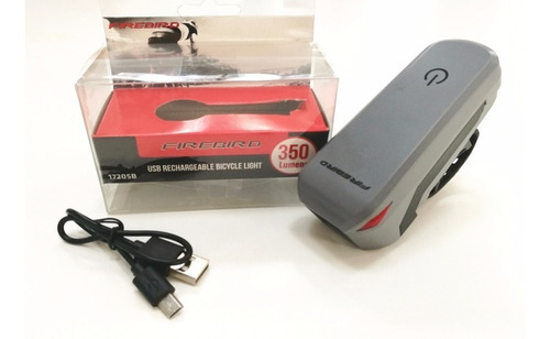 Luz / Destellador Delantera Bici Fire Bird Recargable Usb