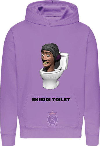 Poleron Skibidi Toilet - Dafuqboom O Blugray - Serie - Youtube - Shorts - Dafuq - Estampaking