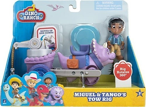 Muñeco Figura Dino Ranch - Miguel Y Tango Tow Rig