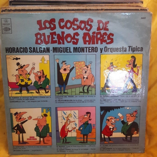 Vinilo Horacio Salgan Montero Los Cosos De Buenos Aires T2