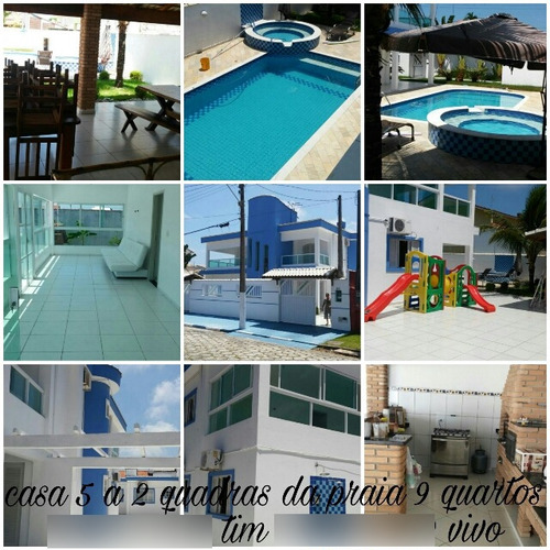 Casa Com Piscina Aquecida,spar Com Hidro Massagem Externo