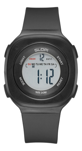 Reloj Slop Unisex Black Sw2207l1 Unisex