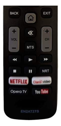 Control Compatible Para Tv Sharp Smartv Lcd Led +pilas