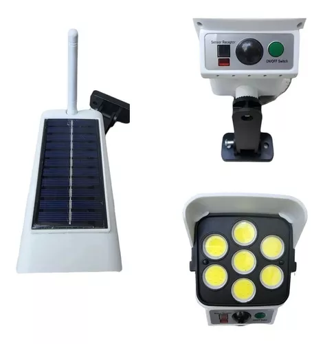 Reflector Solar Modelo Camara De Seguridad 77LED