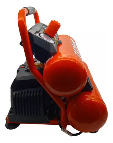 Compresor De Aire Ecomax Sin Aceite Portatil 8 Lts 360w