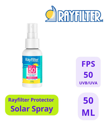 Rayfilter Protector Solar En Spray 50ml - Fps 50 - 1uds