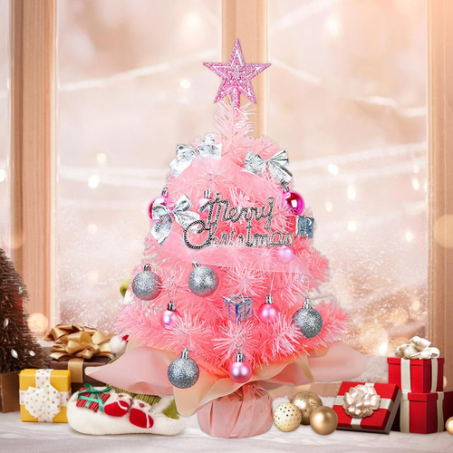 . Mini Árbol De Navidad De Mesa Con Luces Árbol Navidad 45cm
