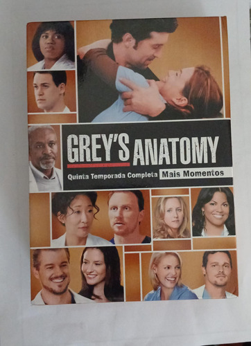 Grey's Anatomy - Quinta Temporada Box Dvd Original (Usado)