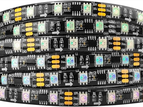 Pixel Led Ws2811 60 X Mt Siliconada 3 Led X Chip Premium 12v