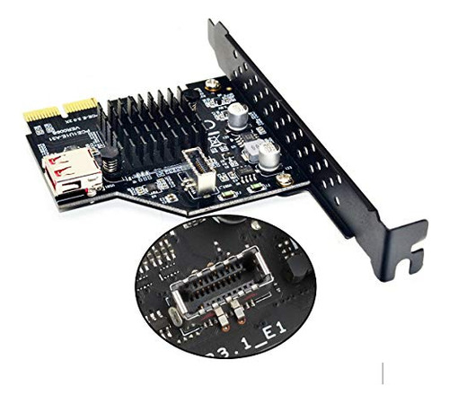 Chenyang Pci-e 2x A Usb 2.0 / Usb 3.1 Tipo E Panel Frontal