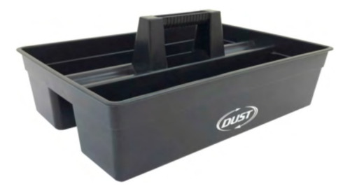 Canasta De Mano Dust | Limpieza Y Organización De Insumos Gris Oscuro