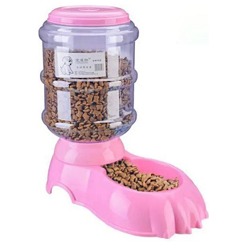 Dispensador De Agua Y Comida Para Gato Y Perro.