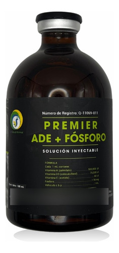 Premier Ade + Fósforo 100 Ml Vitamina Inyecta