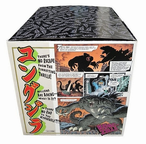 Tk0 Statue Bowen Kongzilla Kong Zilla (king Kong + Godzilla)