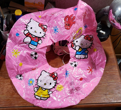 Flotador Salvavida Hello Kitty Pileta Niños Inflable