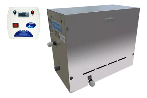 Sauna Gerador De Vapor Steam Inox 12kw Com Comando Digital