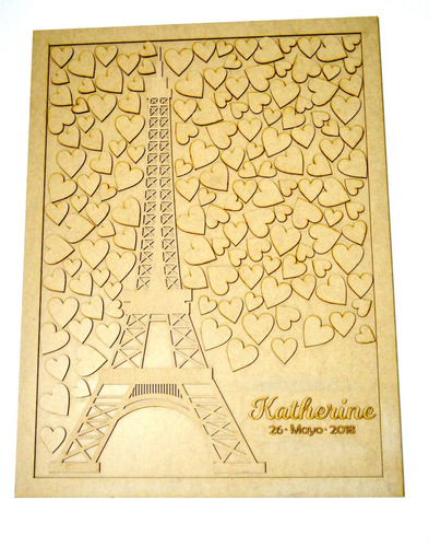 Album De Firmas, Paris 150 Torre Eiffel Quinceaños, Art1024