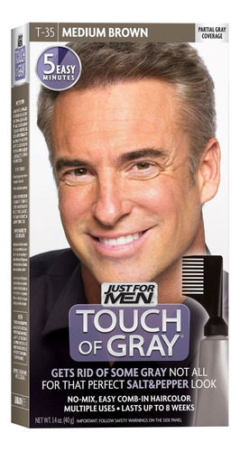 Just For Men Touch Of Gray Haircolor T-35 - Tinte Para El Pe