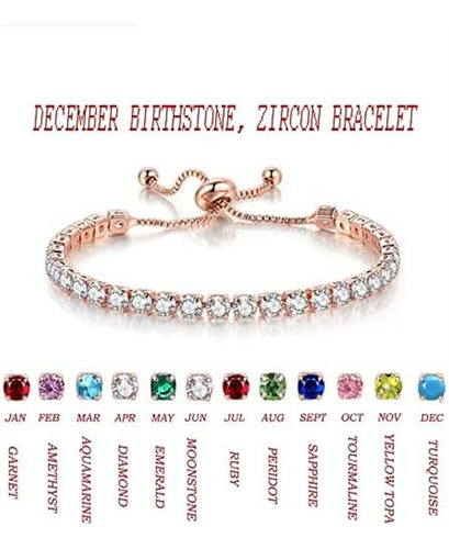 Pulseras De Tenis Para Mujer - Pulsera De Fecha De Nacimient