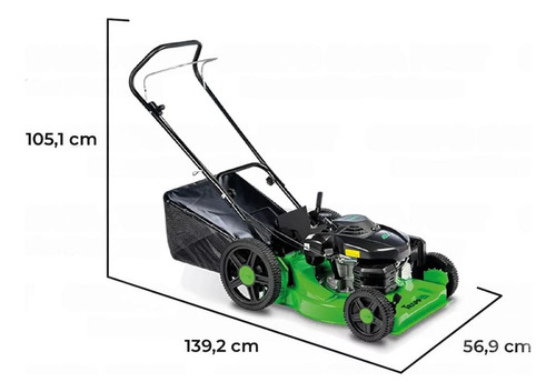 Cortadora De Pasto Cesped Explosion Nafta 6.5hp 4t Trapp 46l