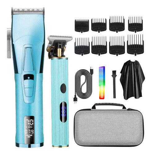 Máquina Cortadora De Cabello, Kit De Corte De Pelo, Set De A