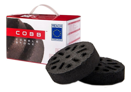 Briquetas X6 Cobble Stone Parilla Cobb Carbon Vegetal