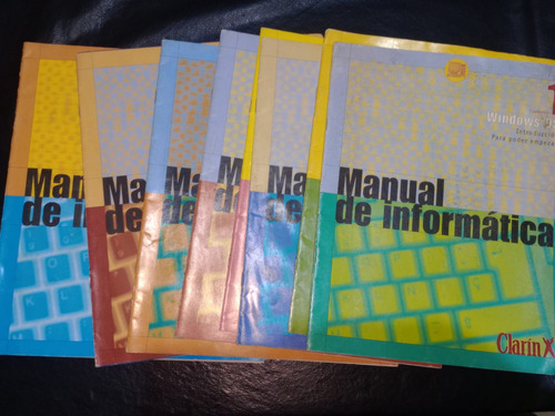Lote Manual De Informática + Informática Estudiante Clarín