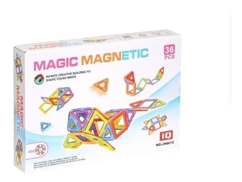 Magic Magnetic 36 Piezas Bloques Imantados Sharif Express