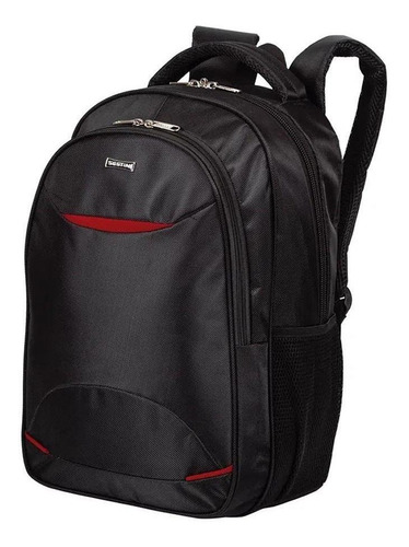 Mochila Grande Sestini Viagem Laptop St3000 Preto