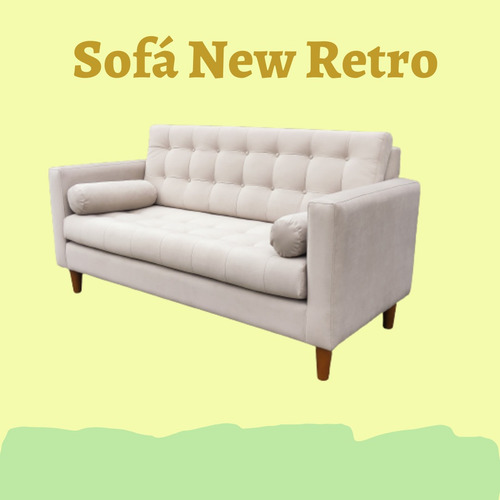 Sofá New Retro Sillón Botones