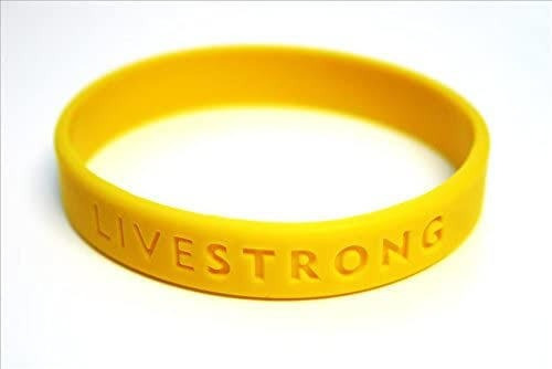 5 Pulseras Livestrong Lance Armstrong Nuevas Original Tallas