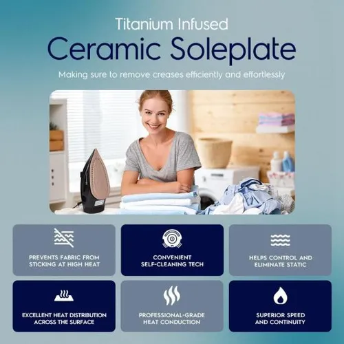 Plancha De Vapor Profesional Electrolux Para Ropa, Potente