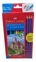 Comprar Caja 12 Lapices De Colores + 3 Lapices Grafito Faber-castell