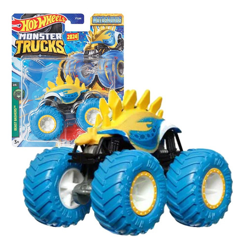 Motosaurus Monster Trucks Beast Bashers Hot Wheels
