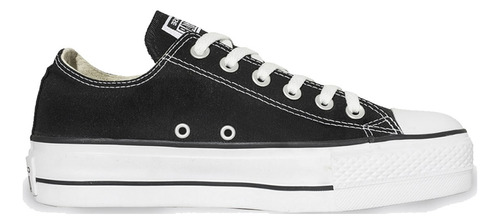 Zapatillas Converse Chuck Taylor Negro Con Plataforma 