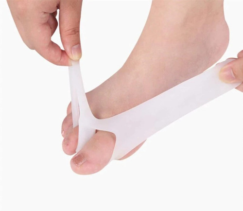 Imagen 5 de 10 de Separador Dedo Gordo Hallux Silica Gel Alivia Juanetes