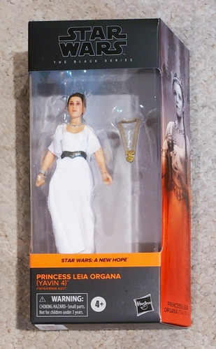 Princesa Leia Organa Yavin 4 Star Wars Black Series Nueva