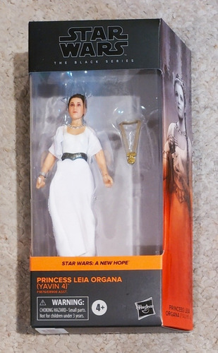 Princesa Leia Organa Yavin 4 Star Wars Black Series Sellada