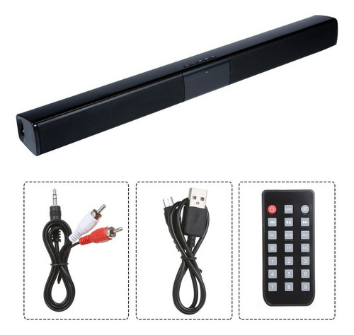 1 Lujo Inalámbrico Bluetooth 4.0 Barra De Sonido Altavoz Tv