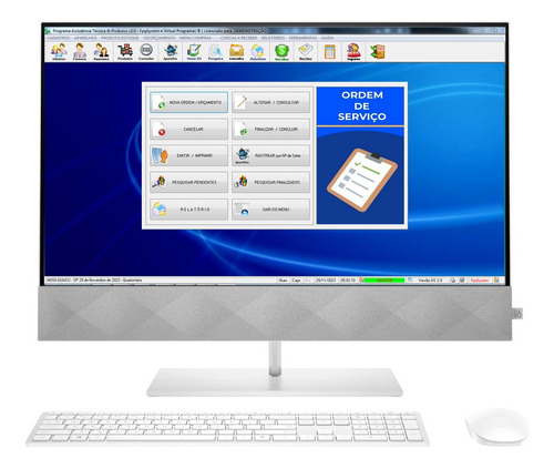 Programa Ordem De Serviço E Orçamentos + Produtos V2.0