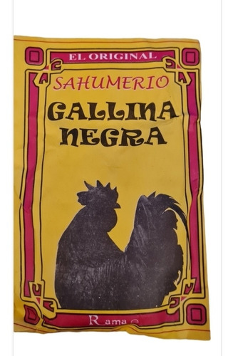 Sahumerio Gallina Negra.descargas Negativas.